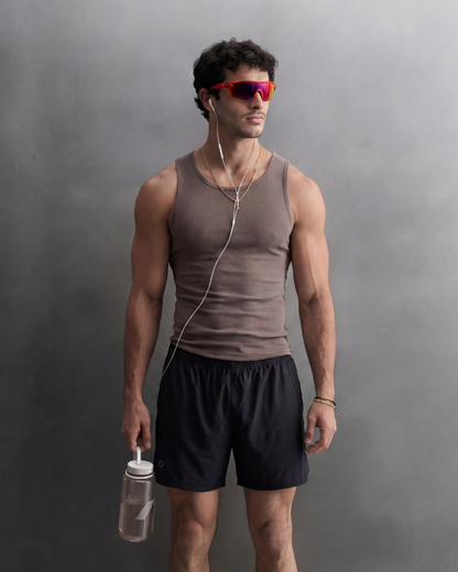 Premium Ultra-Soft Cotton Fitted Tank Men