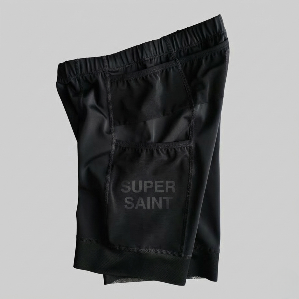 Cult Half Tights 7" Inseam - Black