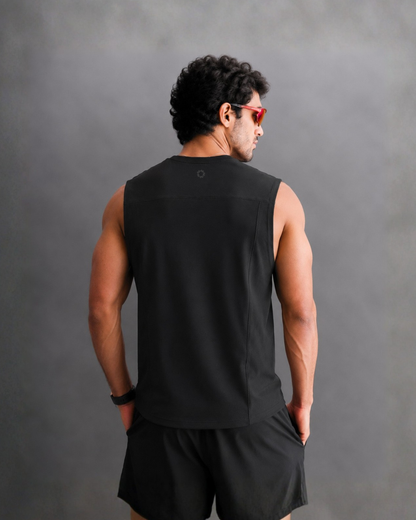 Black Sleeveless Tank