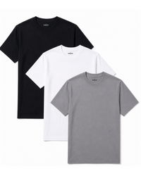 Black/White/Mélange Grey