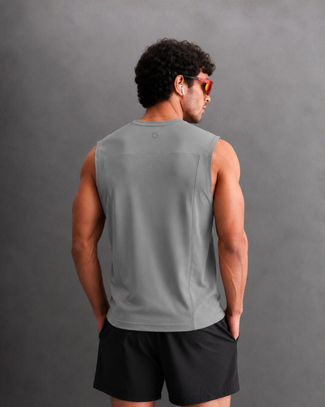 Grey Sleeveless Tank