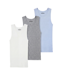 White/Grey/Blue